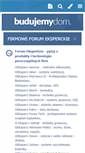 Mobile Screenshot of forum.budujemydom.pl